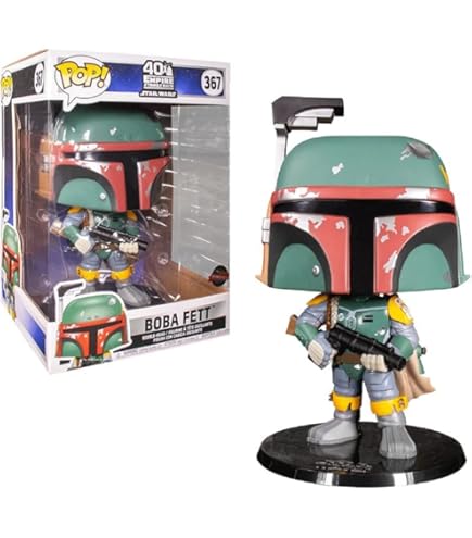 Amazon.com: Funko POP! Star Wars Boba Fett with Slave One